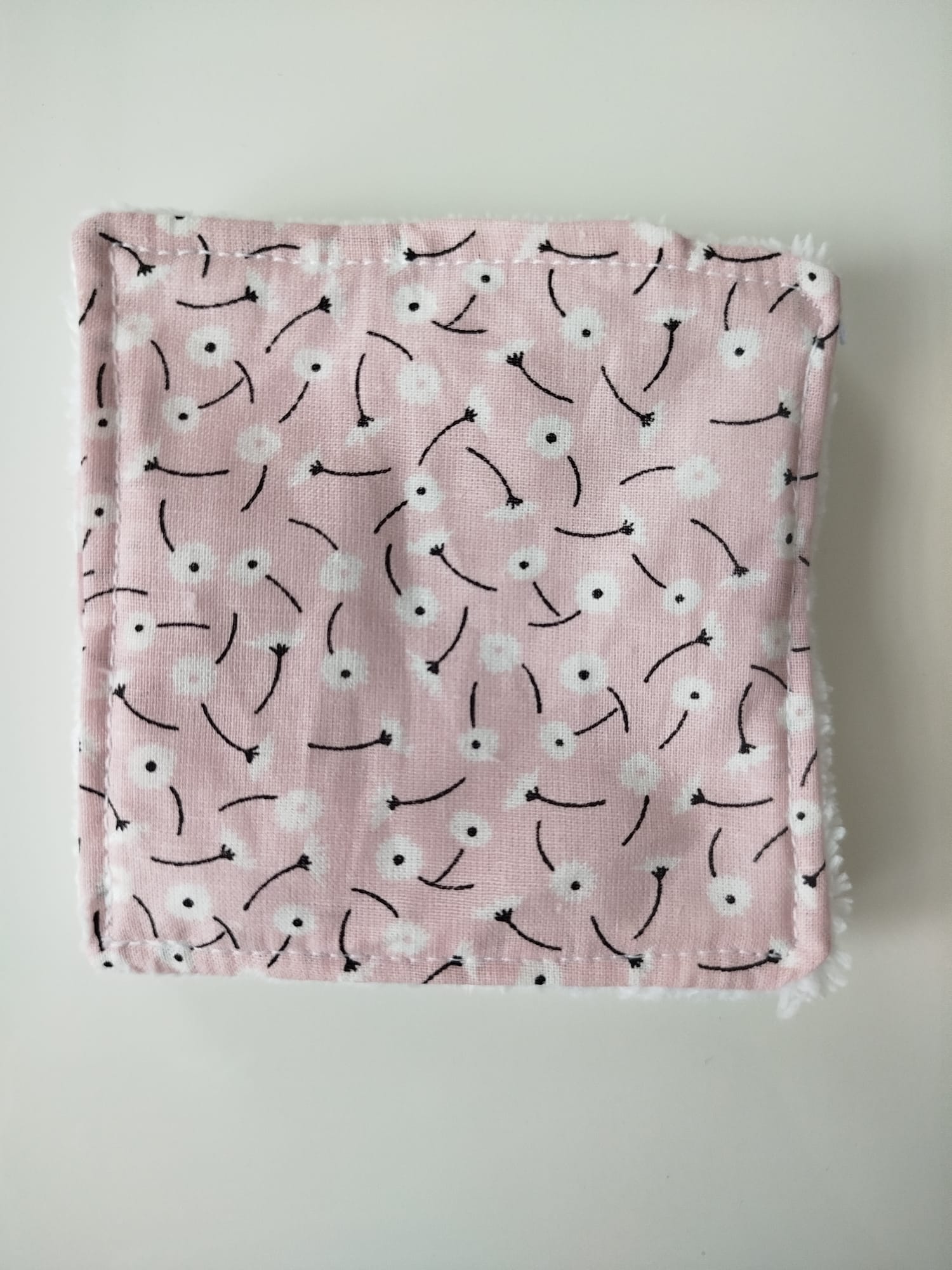 Lot de 5 lingettes démaquillantes PILMONA fabriquées en Gironde