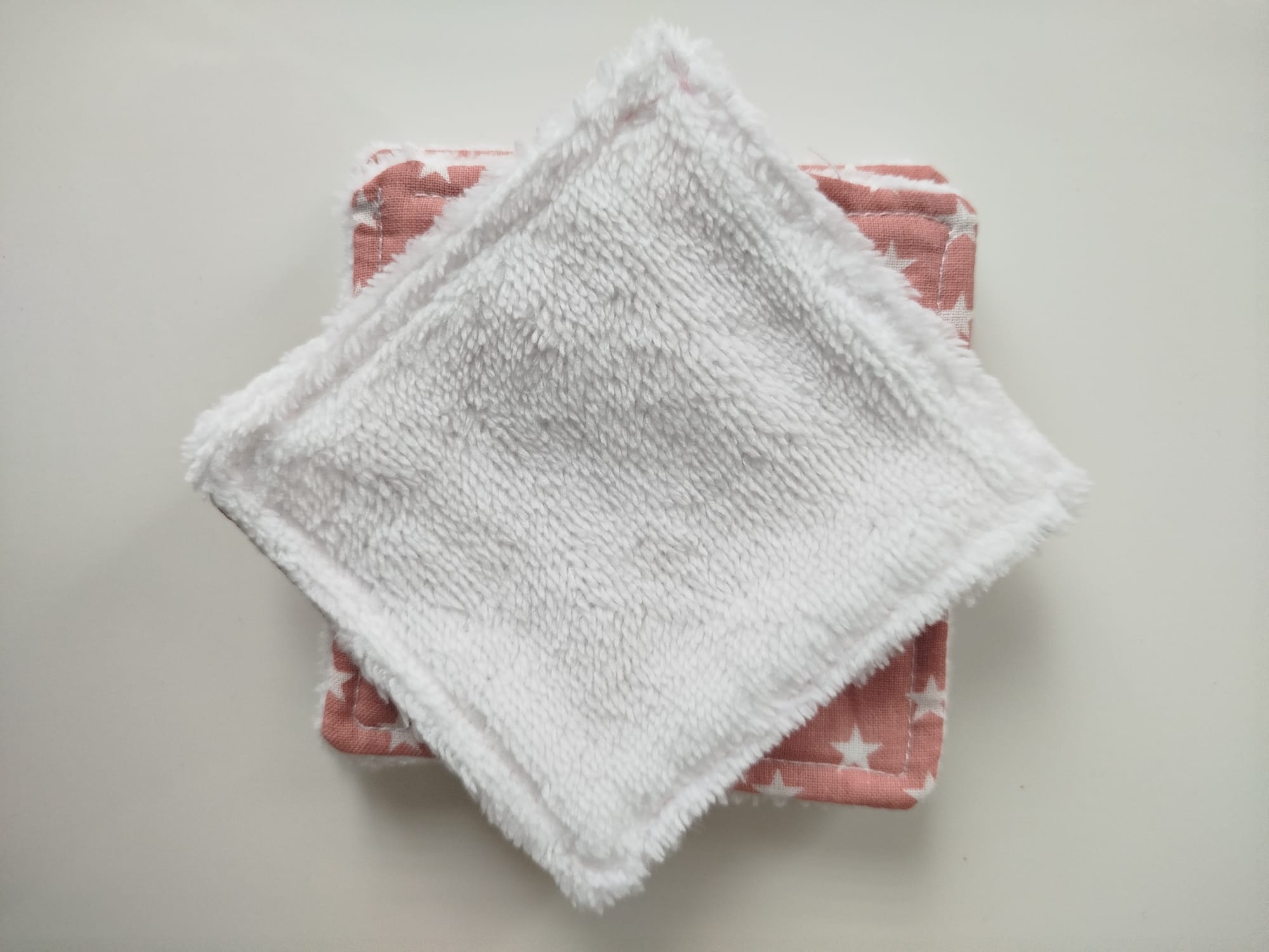 Lot de 5 lingettes démaquillantes PILMONA fabriquées en Gironde