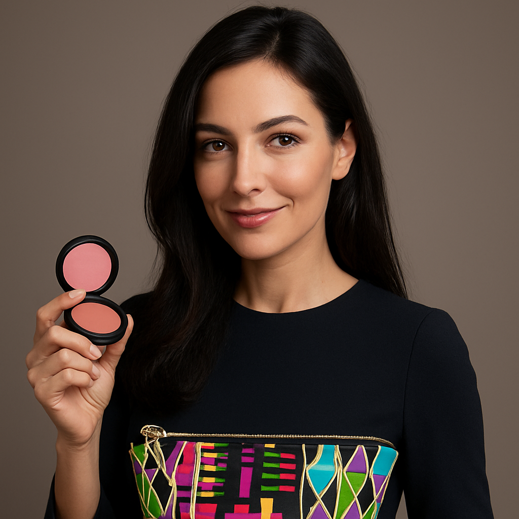 ELAMOR - Trousse à maquillage Wax et simili Or fabriquée en Gironde - France